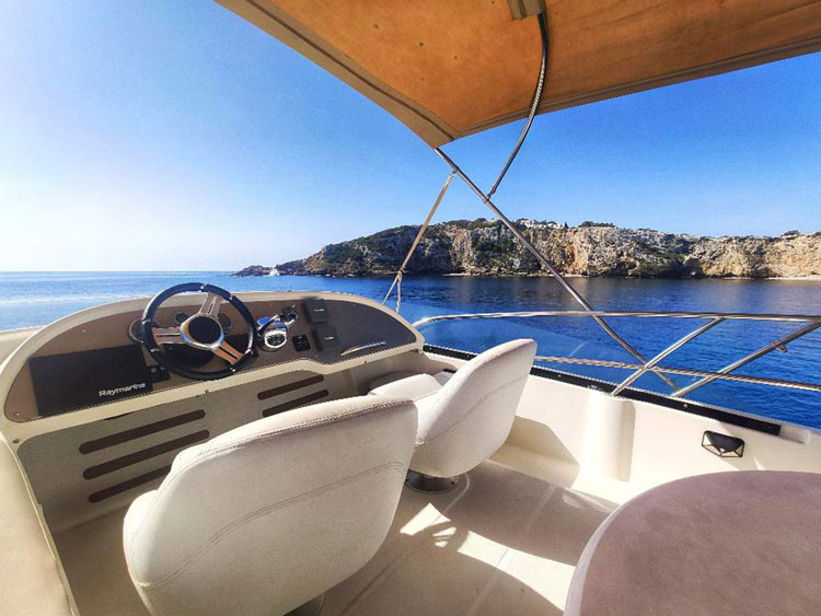 boat rental in ibiza with skipper, Visit Formentera by boat